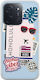 Mobile Phone Case Ticket To Honolulu Xiaomi Poco C85 4g Flexible TPU Transparent Silicone