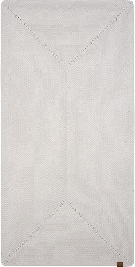 SteweHome Kids Rug White By Meter Width 80cm 80x300cm Thickness 60mm