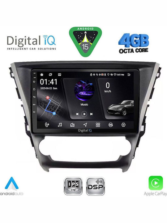 Digital IQ Car Audio System for Toyota Avensis 2016-2019 Bluetooth USB WiFi GPS Apple CarPlay Android Auto with 10" Touch Screen