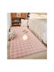 SteweHome Rectangular Pink Rug 100x290cm