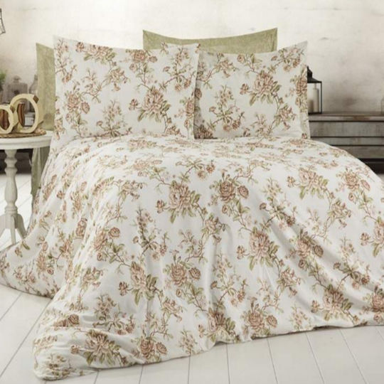 MayHome MayHome Coverlet Set Single Cotton & Polyester Beige 160x240cm
