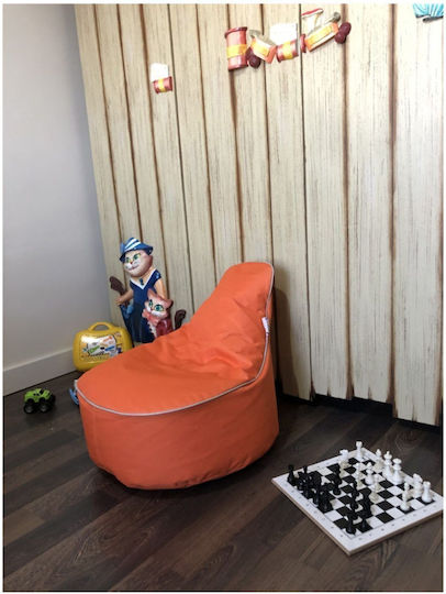 Kinderstuhl Sitzsack Orange