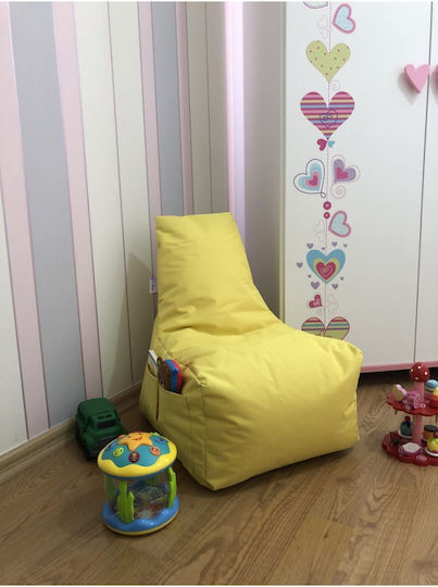 Kinderstuhl Gelb 35x40x60cm