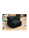 Kids Beanbag Black 30x30x45cm