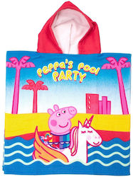 Пончо За Плаж Peppa Pig 32 50x100см Розово Disney Home