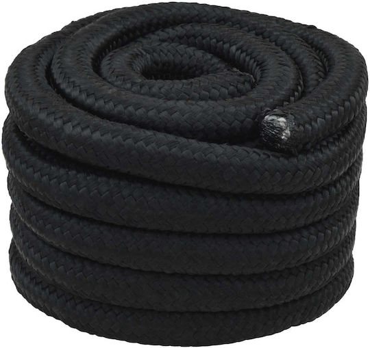 vidaXL Rope Boat 10 M 5 Black Pp