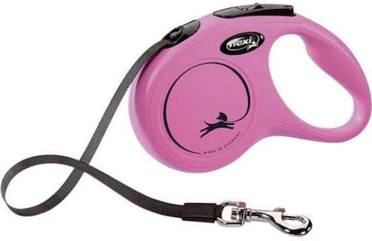 Flexi Foldable Dog Leash/Lead Strap Classic Small in Light Blue Colour 5m up to 15kg