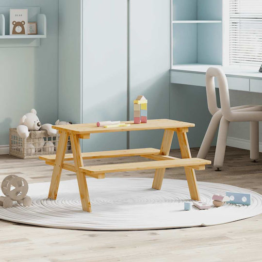 Kids Wooden Desk Brown vidaXL Kids Wooden Desk Brown vidaXL