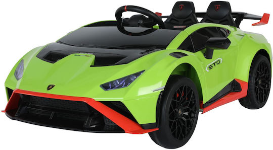 Lamborghini Doppelsitzer Mit Fernbedienung Lizensiert 12 Volt Grünes Für 1+ Jahre