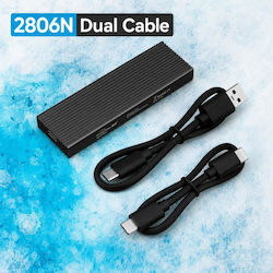 Blueendless M.2 SATA III NVME με σύνδεση USB 3.1 Type-C Blueendless M.2 SATA III NVME με σύνδεση USB 3.1 Type-C