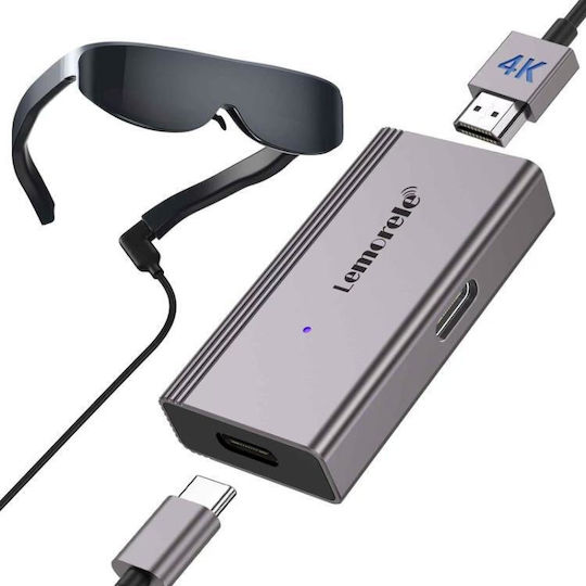 Σταθμός Σύνδεσης Hdmi 4k Πολλαπλές Θύρες Lemorele Ld48l Type-c