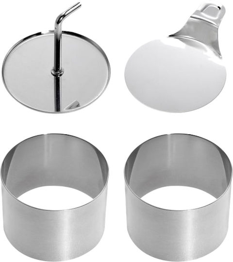 Сет 4 Кръгли Форми Неръждаема Стомана 7,5 Cm Westmark