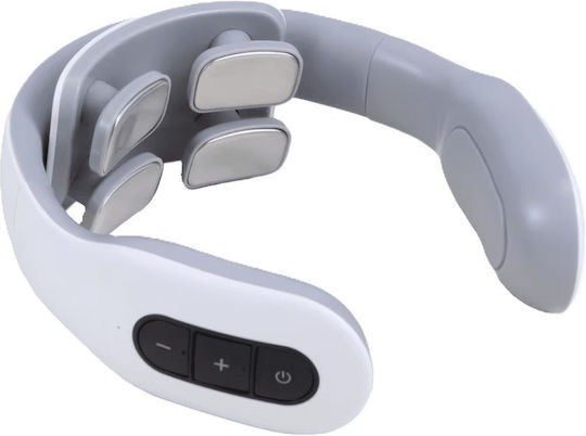 Kimriber Neck Massage Tool with Infrared Heating and Vibration White