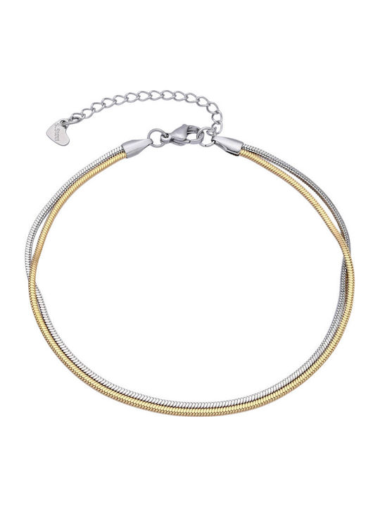 Silver And More Anklet Chain Made of Stainless Steel