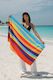 SteweHome Cotton Orange Beach Towel 150x70cm