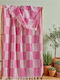 SteweHome Fuchsia Beach Towel 150x70cm