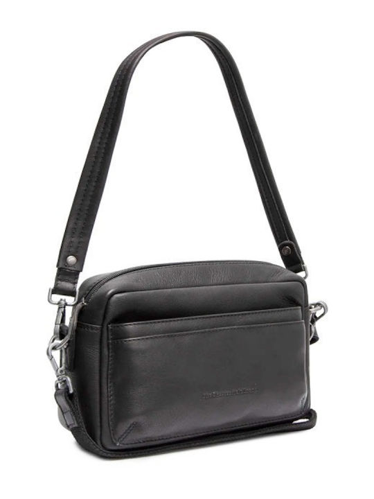 Leder Herren Tasche Schulter / Crossbody Schwarz