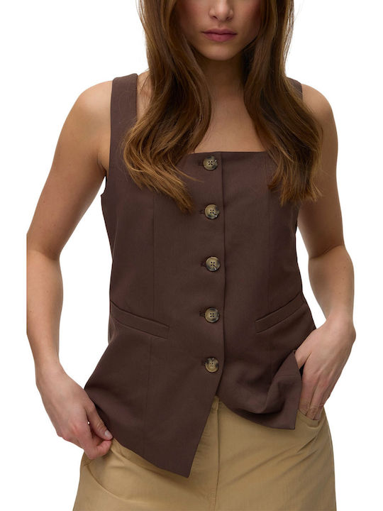 Vero Moda Vero Moda Damen Bluse Ärmellose Schok...