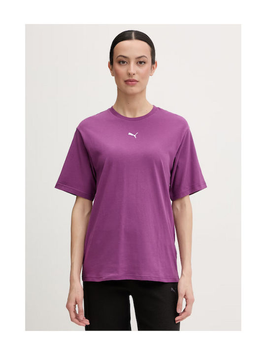 PUMA Ess Women's T-shirt Purple
