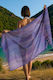 SteweHome Beach Towel Pareo Purple 170x90cm