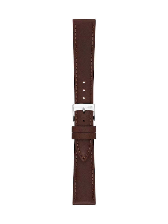 Morellato Morellato Uhrenarmbänder Lederriemen Braun 21mm