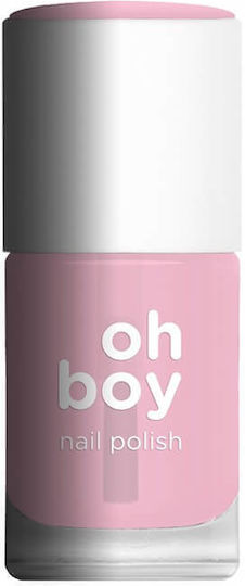 Grigi Glossy Long Lasting Nail Polish Pink White 10ml