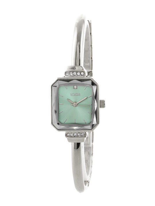 Loisir Womens Watch Battery with Silver Metal Bracelet