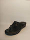Leather Women's Anatomic Black Sandals