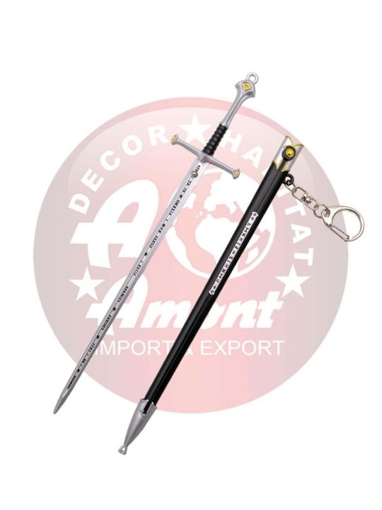 Μπρελόκ Ρέπλικα 22cm Andúril Sword Keychain Lord Rings A11792