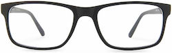 Lektor Damen Lesebrillen +3.50 in Schwarz Farbe