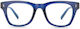 Nordic Vision Damen Lesebrillen +2.00 in Hellblau Farbe