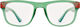 Nordic Vision Women Reading Glasses +2.50 In Turquoise Color