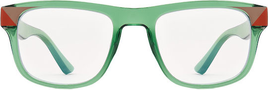 Nordic Vision Damen Lesebrillen +2.00 in Türkis Farbe