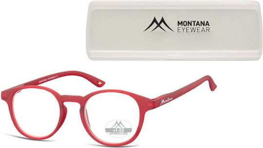 Montana Eyewear Γυαλιά Πρεσβυωπίας +2.50 σε Κόκκινο χρώμα