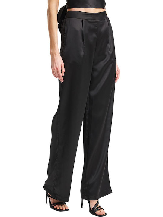 Mind Matter Pantaloni Dama Tesatura Negru