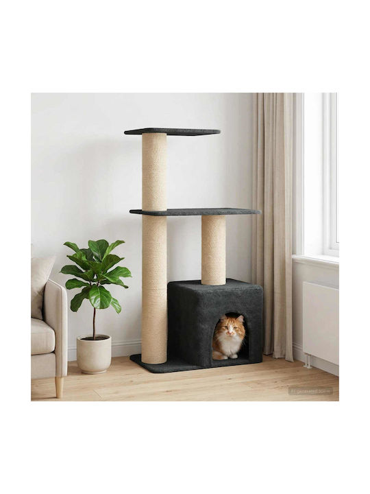 vidaXL Γατόδεντρο Γκρι 69x43x133εκ. vidaXL Γατόδεντρο Γκρι 69x43x133εκ.