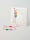 The Gem Stories Women's Martaki Macrame Bracelet with Flower Design Made of Cord