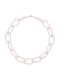 14K Gold Necklace Clasp White Pearls F1252369