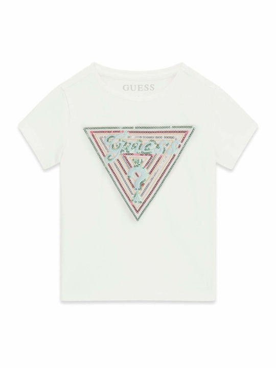 Guess Παιδικό T-shirt Λευκό