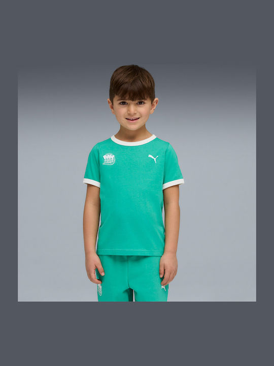 PUMA Детска Тениска Зелен