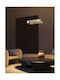VK Lighting Black LED Pendant Ceiling Light with Warm White Light