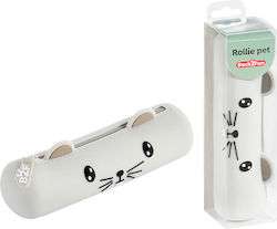 Back2Fun Rollie Pet Pencil Case Made of White Silicone Little Mouse Back2Fun Rollie Pet Pencil Case Made of White Silicone Little Mouse