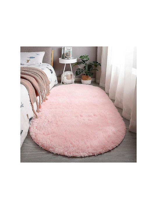 SteweHome Αντιολισθητικό Χαλί Ορθογώνιο Ροζ 100x290cm