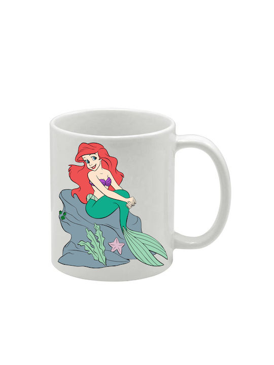 Weiße Tasse Ariel
