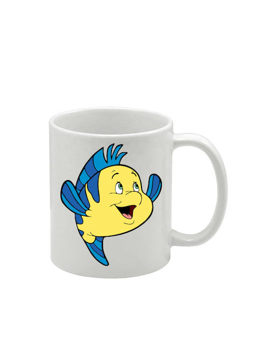 Weiße Tasse Ariel