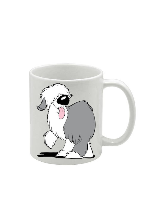 Weiße Tasse Ariel