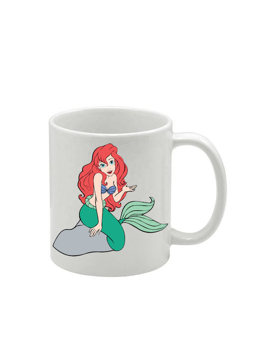 Weiße Tasse Ariel