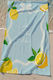 SteweHome SteweHome Strandtuch Baumwolle Blau 150x75cm