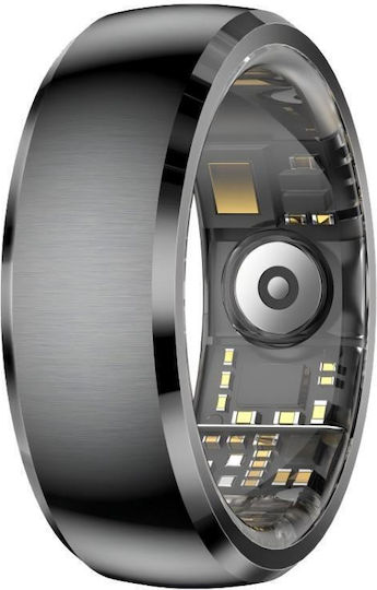 SY15 Inel Inteligent 19mm Cu Pulsometru Negru