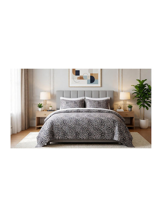 MayHome Set Quilt Single 160x240cm Polycotton Animal Print
